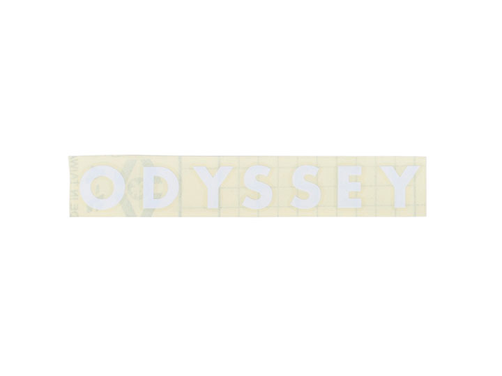 ODYSSEY FUTURA (Die-Cut) TRANSFER -WHITE-