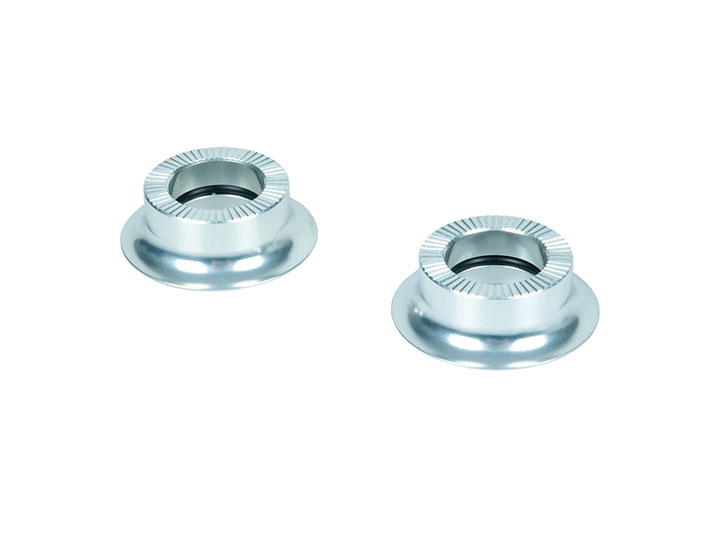 TALL ORDER Glide Hub Cone Nuts (Pair) - Silver