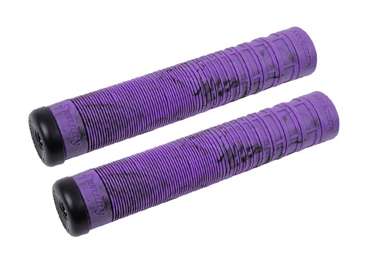 [New] SUNDAY JAKE SEELEY SIGNATURE GRIPS 160mm -Black/Purple SWIRL (Jake Seeley signature)