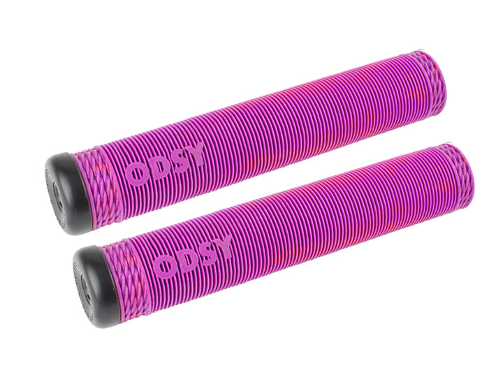 ODYSSEY BROC RAIFORD GRIPS Purple/Bright Red Swirl