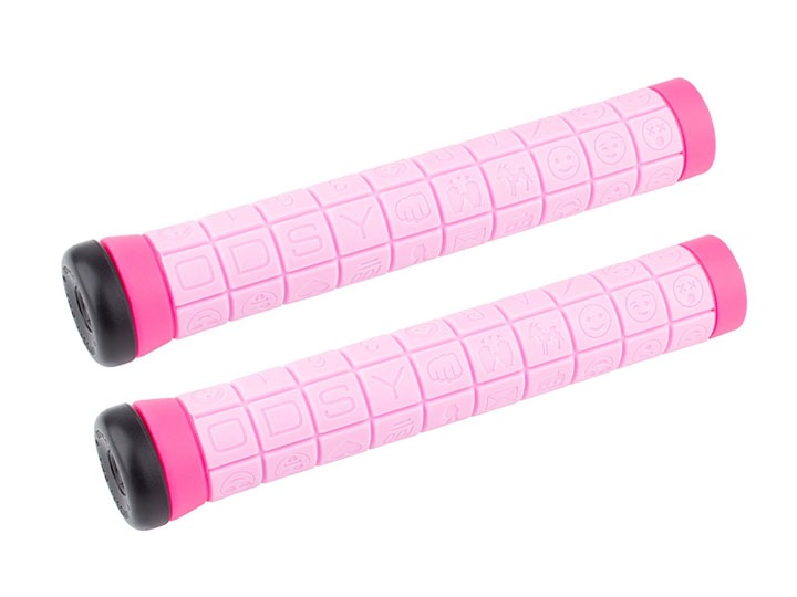 ODYSSEY KEYBOARD V2 GRIPS HOT PINK core / PALE PINK sleeve (Aaron Ross Signature)
