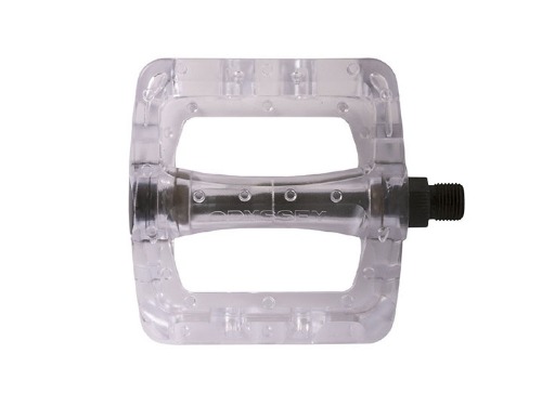 ODSY TWISTED PC PEDALS -Clear-