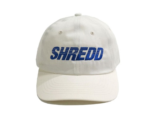 SHREDD 6 PANEL BALL CAP V3 -White-