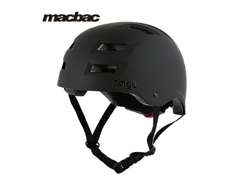 MACBAC RINGO 맥백 링고 BMX 헬멧 -무광 블랙- [L (55~58cm)]